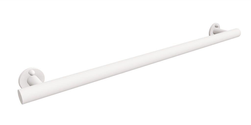 Uchwyt prosty prysznicowy 77cm Ø32 ANDEX Bez Barier 843/770B stal nierdzewna