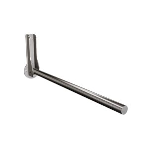 Uchwyt prosty uchylny Ø38 ANDEX Bez Barier 829CC stal nierdzewna polerowana