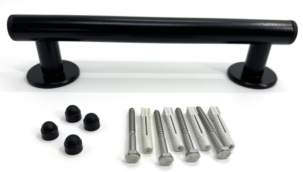 Uchwyt prysznicowy długi ANDEX Classic 023NG czarny