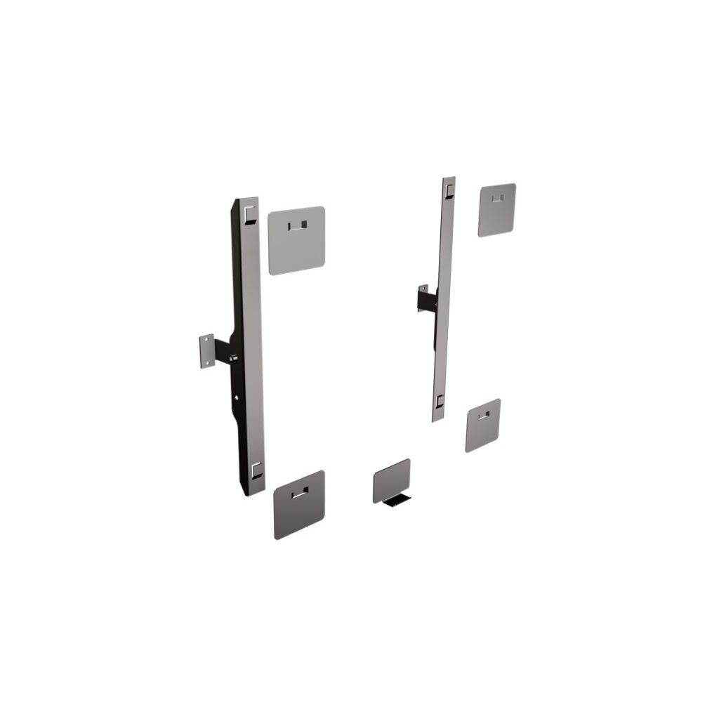 Uchwyty do lustra uchylnego bez ramy ANDEX Bez Barier 816CC chrom