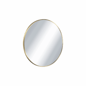 Virro lustro łazienkowe 60 cm okrągłe, złoty szczotkowany