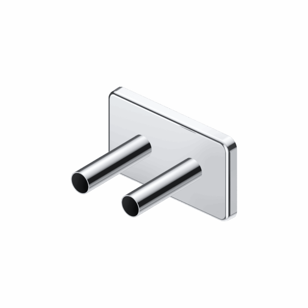 Volaro zestaw maskujący do zaworów grzejnikowych, chrom