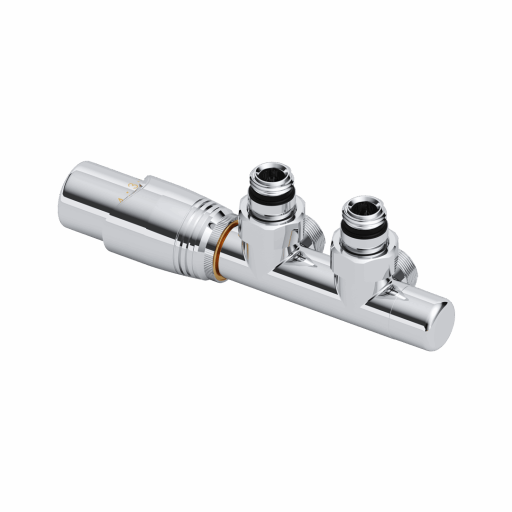 Volaro 2.0 zestaw zintegrowany termostat grzejnikowy lewy, chrom