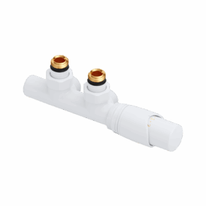 Volaro 2.0 zestaw zintegrowany termostat grzejnikowy prawy, biały mat