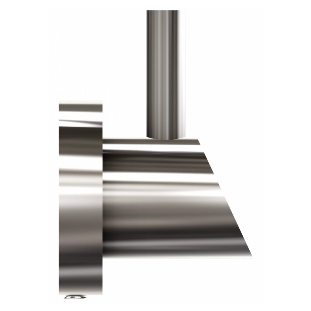 Wieszak 1-hakowy ANDEX Novel 923SG stal nierdzewna polerowana