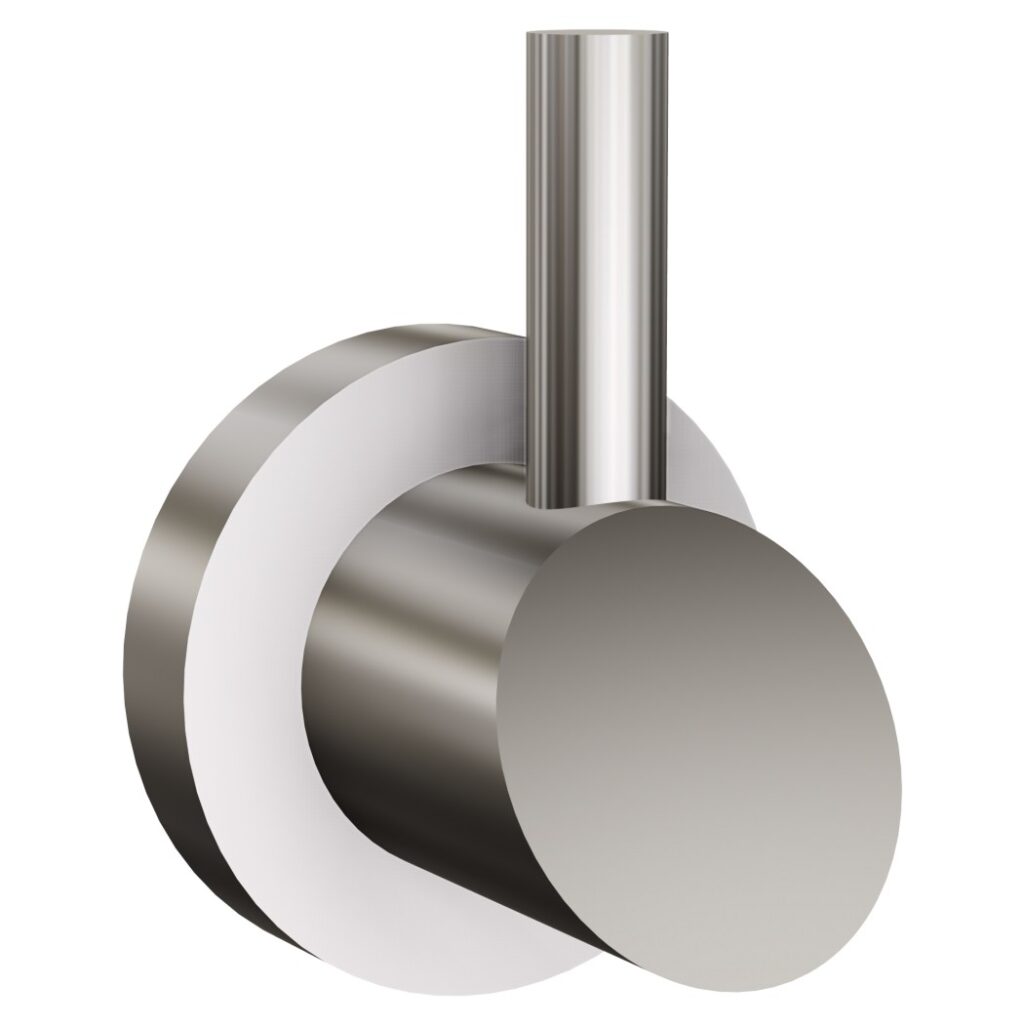 Wieszak 1-hakowy ANDEX Novel 923SG stal nierdzewna polerowana