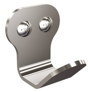 Wieszak 1-hakowy ANDEX Technic 327SG stal nierdzewna polerowana