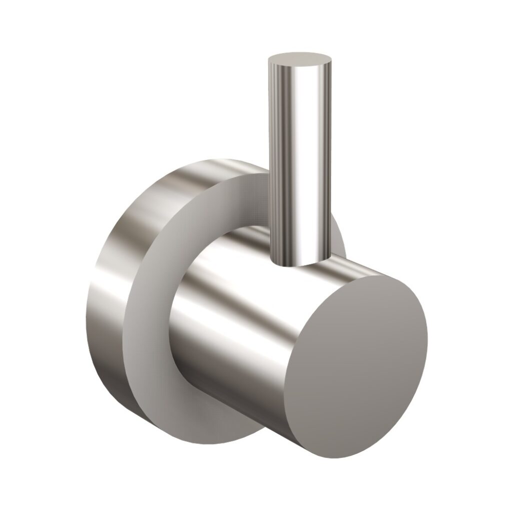 Wieszak 1-hakowy długość 3 cm ANDEX Norwegian 465SG stal nierdzewna polerowana