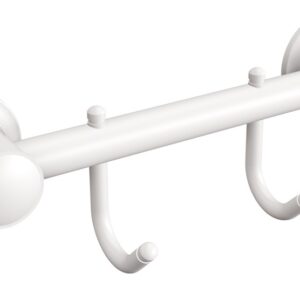 Wieszak 2-hakowy ANDEX Classic 008B biały