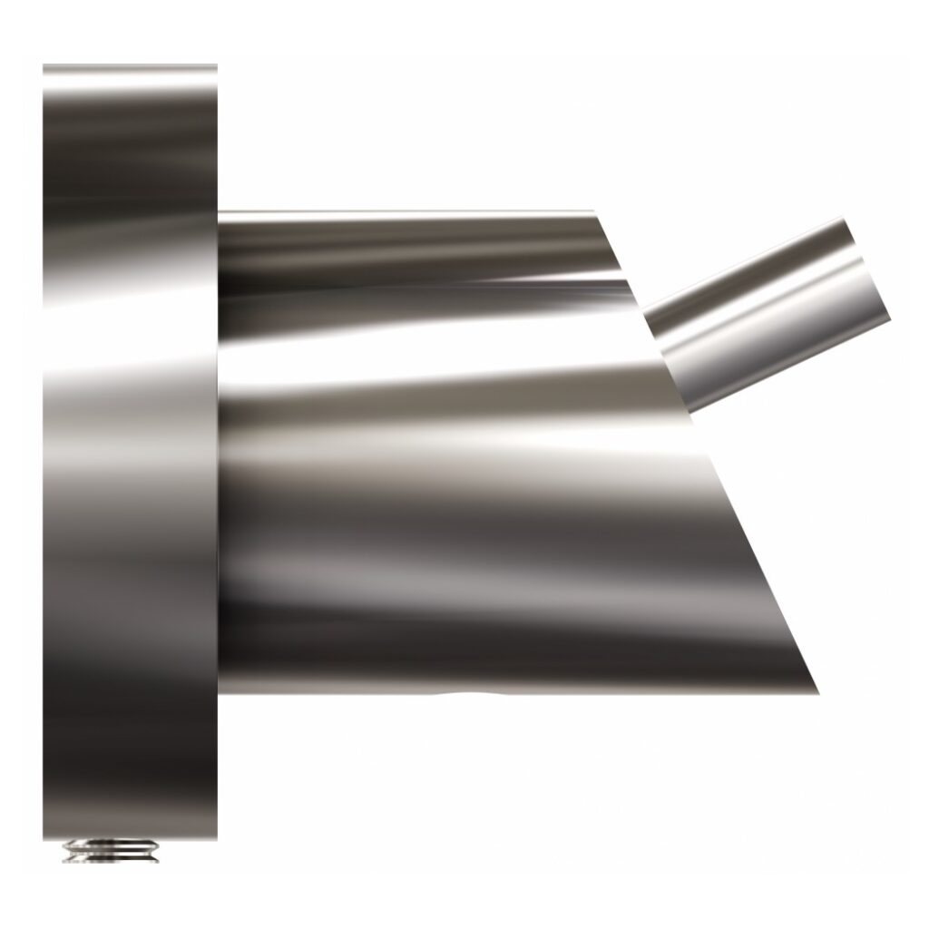 Wieszak 2-hakowy ANDEX Novel 924SG stal nierdzewna polerowana