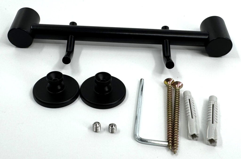 Wieszak 2-hakowy ANDEX Sanibella 510NG czarny