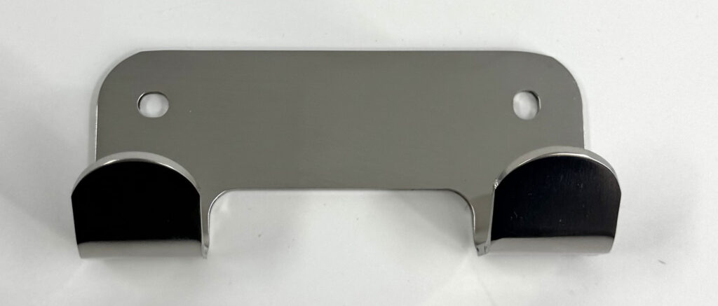 Wieszak 2-hakowy ANDEX Technic 304SG stal nierdzewna polerowana