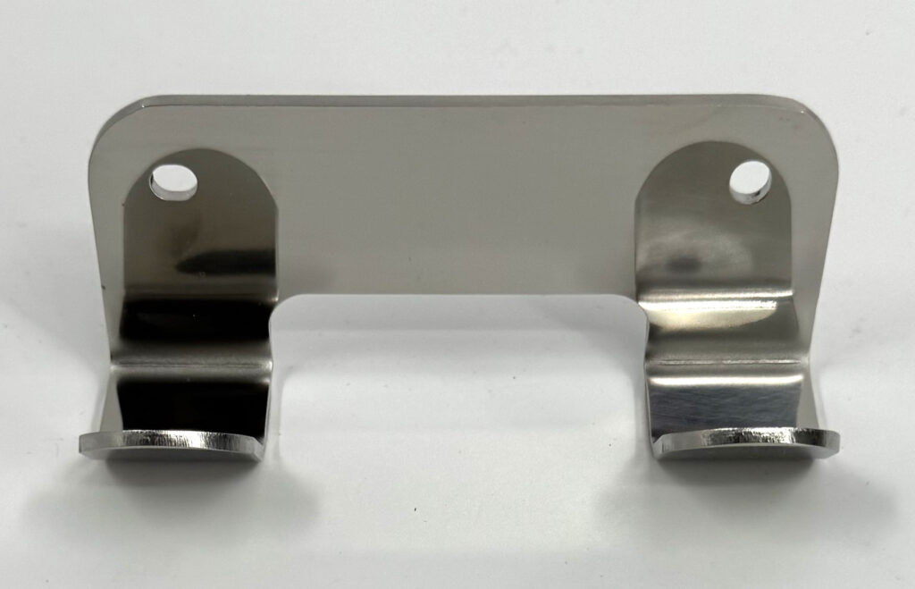 Wieszak 2-hakowy ANDEX Technic 304SG stal nierdzewna polerowana