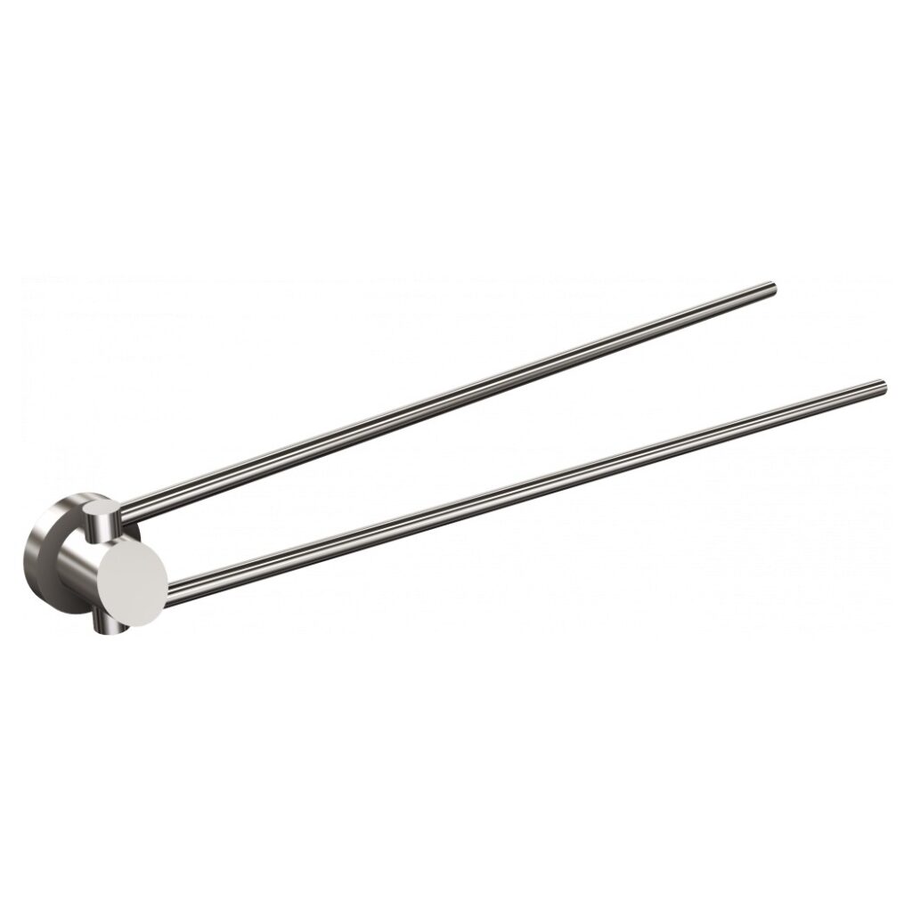 Wieszak 2-prętowy ANDEX Novel 905SG stal nierdzewna polerowana