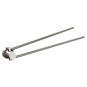 Wieszak 2-prętowy ANDEX Novel 905SG stal nierdzewna polerowana