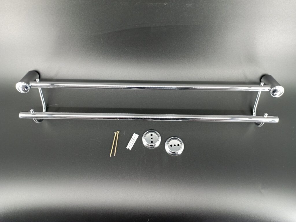 Wieszak 2-u rurkowy 80 cm ANDEX Classic 029/80/CC chrom