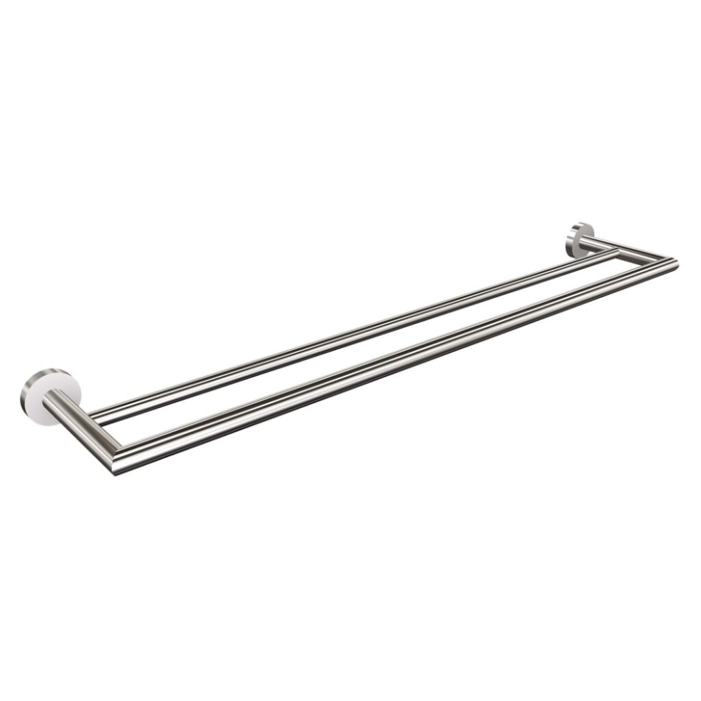 Wieszak 2-u rurkowy długość 60 cm ANDEX Norwegian 453SG stal nierdzewna polerowana