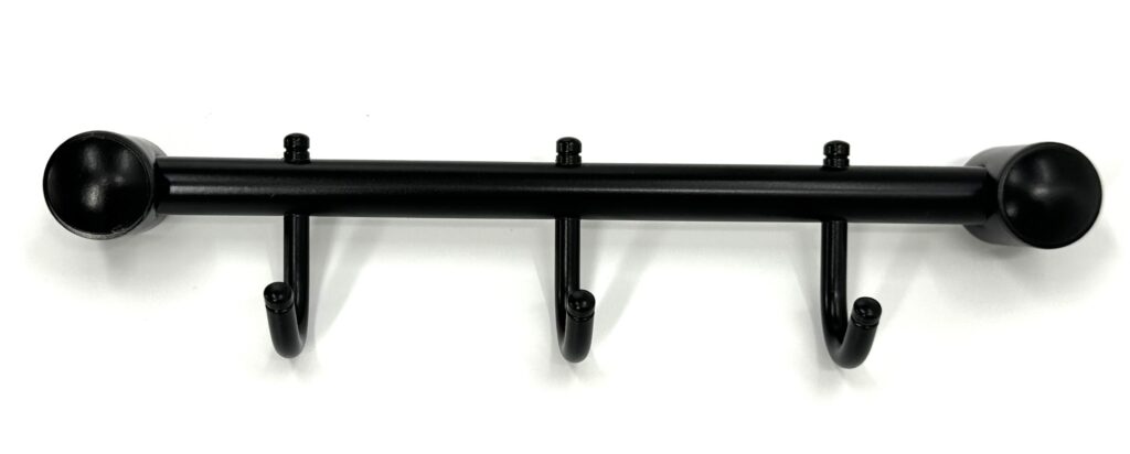 Wieszak 3-hakowy ANDEX Classic 007NG czarny