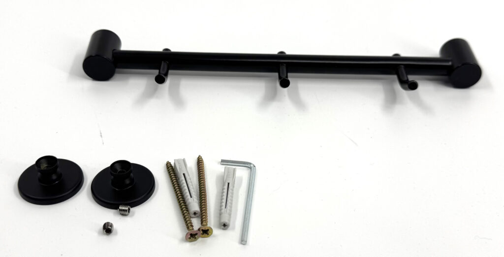 Wieszak 3-hakowy ANDEX Sanibella 511NG czarny