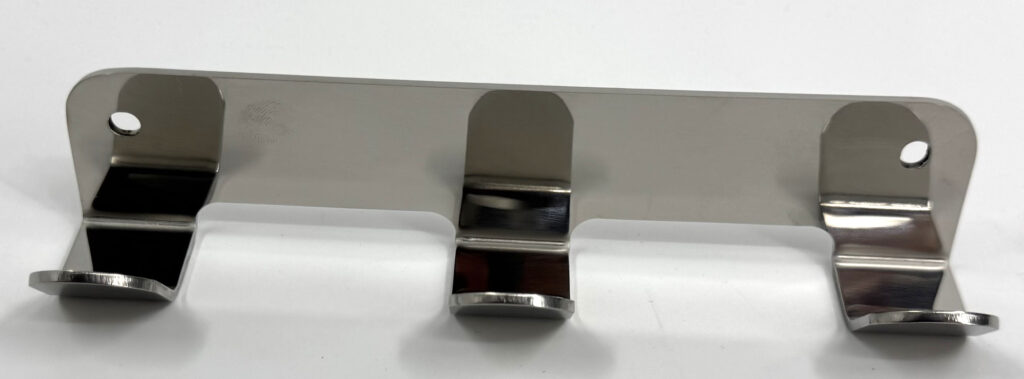 Wieszak 3-hakowy ANDEX Technic 305SG stal nierdzewna polerowana