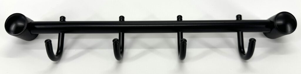 Wieszak 4-hakowy ANDEX Classic 006NG czarny