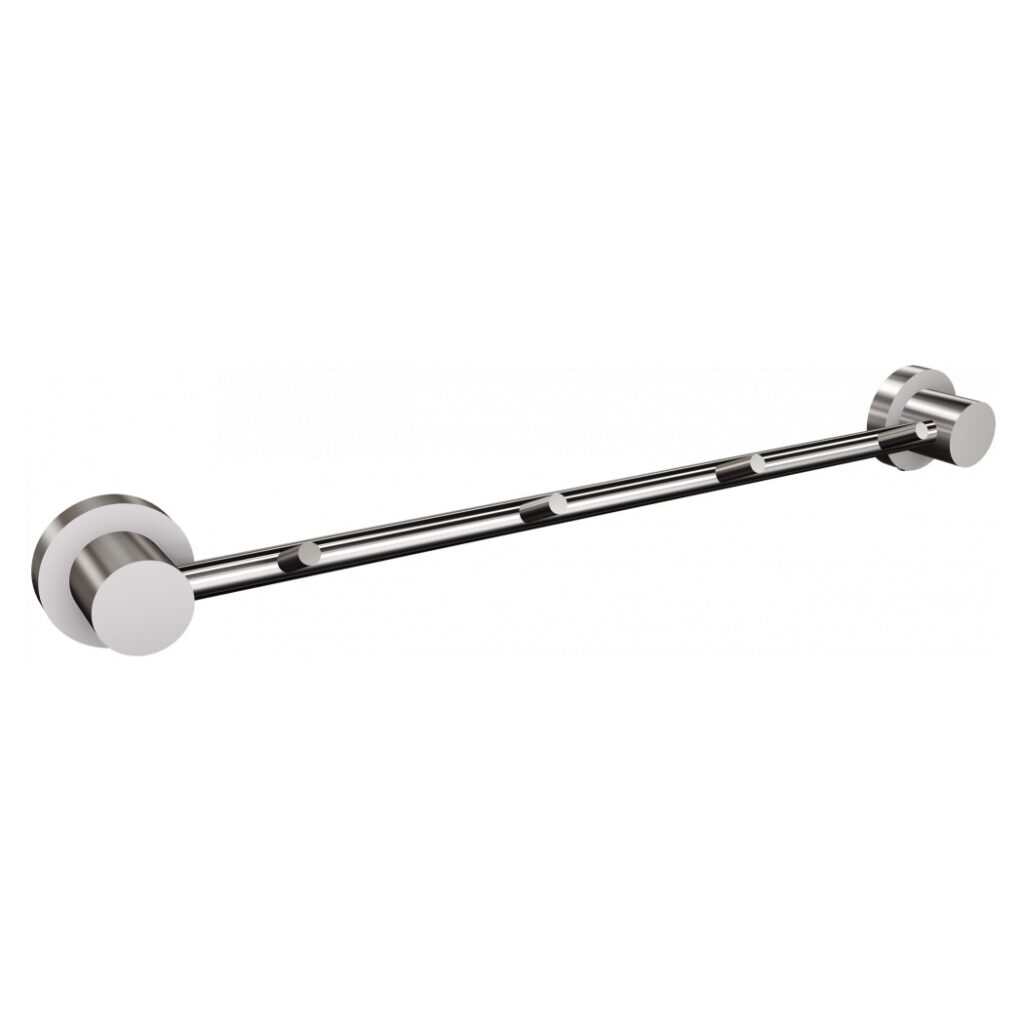 Wieszak 4-hakowy ANDEX Norwegian 494SG stal nierdzewna polerowana