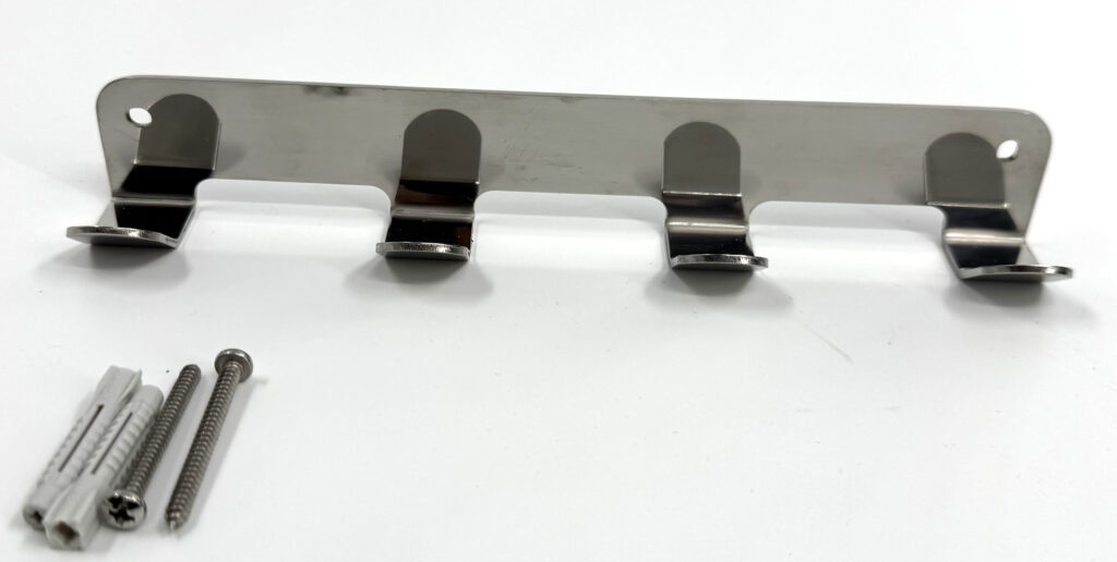 Wieszak 4-hakowy ANDEX Technic 306SG stal nierdzewna polerowana