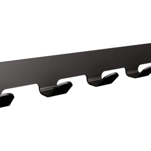 Wieszak 5-o hakowy ANDEX Technic 346NG stal nierdzewna czarny