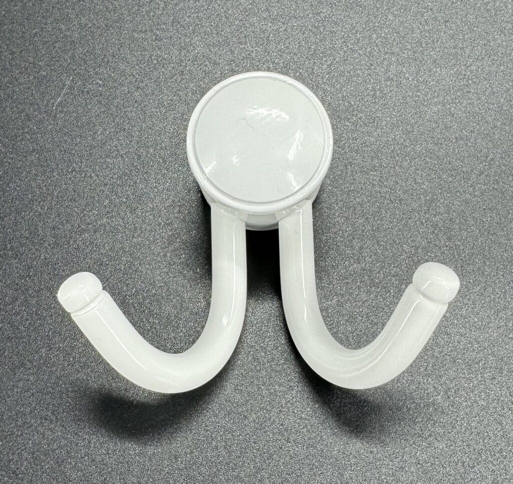 Wieszak podwójny ANDEX Classic 011B biały