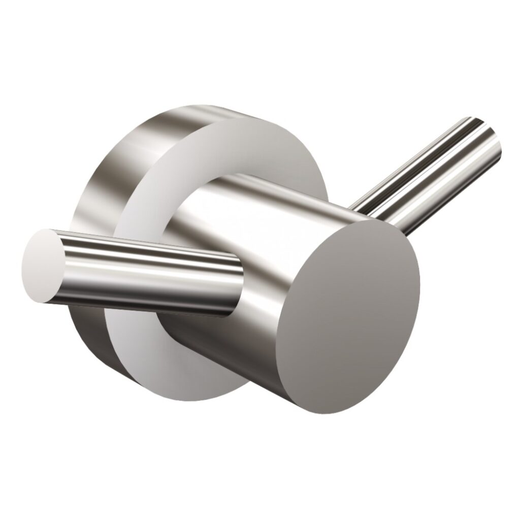 Wieszak podwójny ANDEX Norwegian 464SG stal nierdzewna polerowana