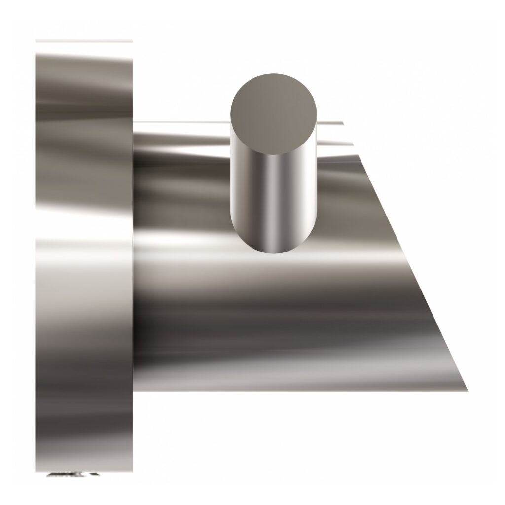 Wieszak podwójny ANDEX Novel 903SG stal nierdzewna polerowana