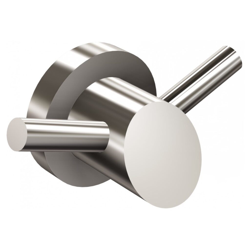 Wieszak podwójny ANDEX Novel 903SG stal nierdzewna polerowana