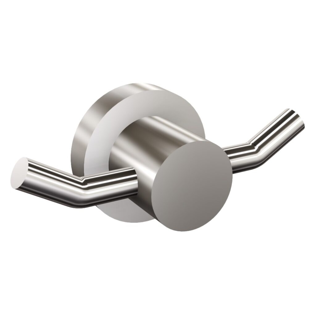 Wieszak podwójny z prętami ANDEX Norwegian 479SG stal nierdzewna polerowana