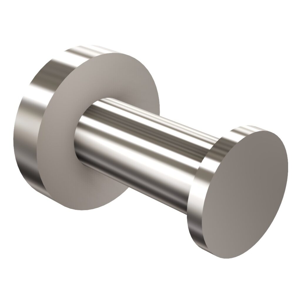 Wieszak pojedynczy długość 5 cm ANDEX Norwegian 470SG stal nierdzewna polerowana