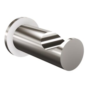 Wieszak pojedynczy z rowkiem i podkładką długość 6 cm ANDEX Norwegian 467SG stal nierdzewna polerowana