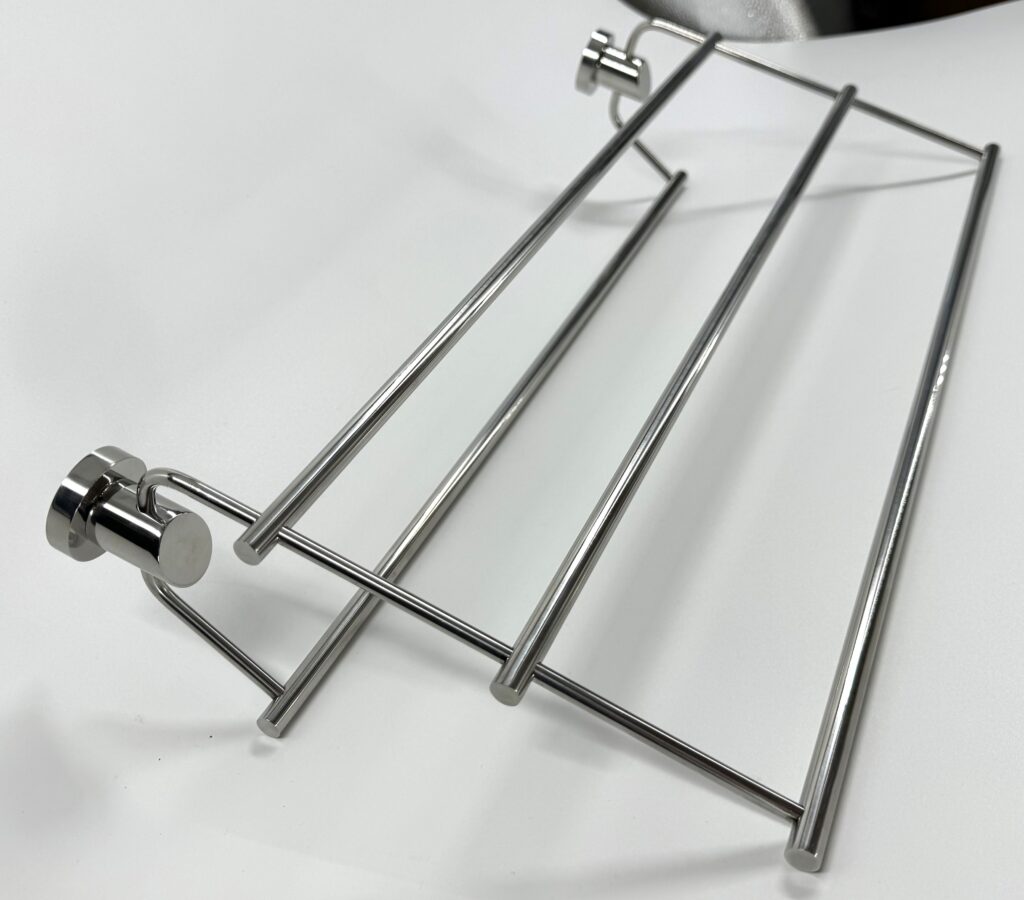 Wieszak półka ANDEX Novel 912SG stal nierdzewna polerowana