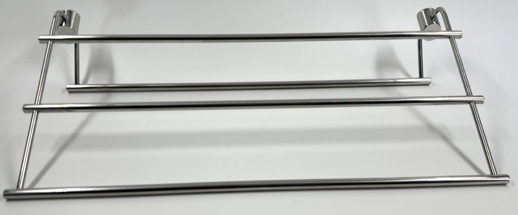 Wieszak półka ANDEX Novel 912SG stal nierdzewna polerowana
