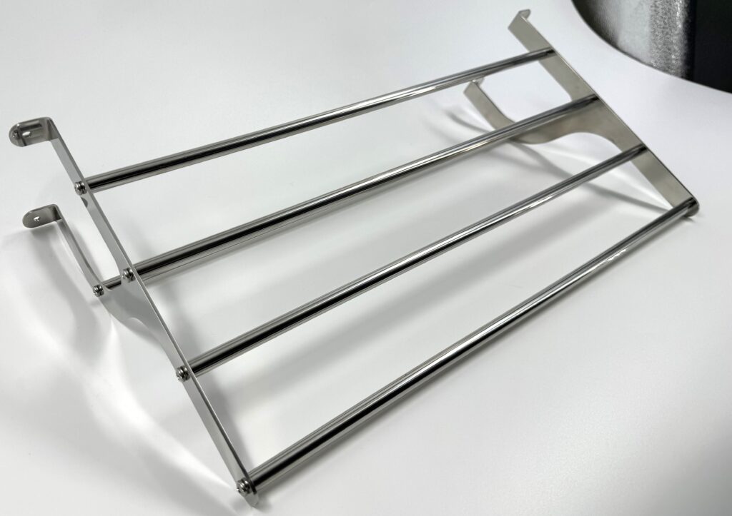 Wieszak półka ANDEX Technic 322SG stal nierdzewna polerowana