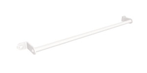 Wieszak rurka ANDEX Technic 301B stal nierdzewna biały