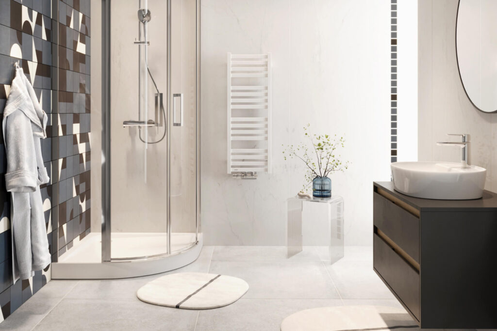 Volaro 2.0 zestaw zintegrowany termostat grzejnikowy lewy, chrom