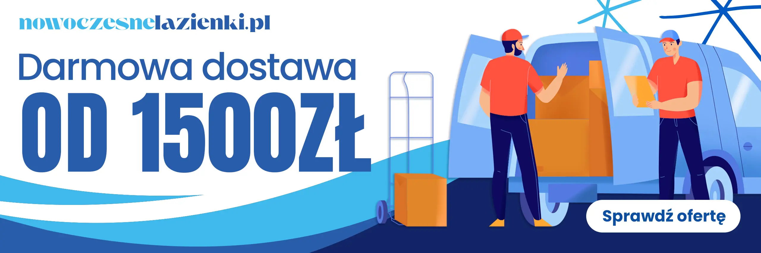 Darmowa dostawa od 1500 zł