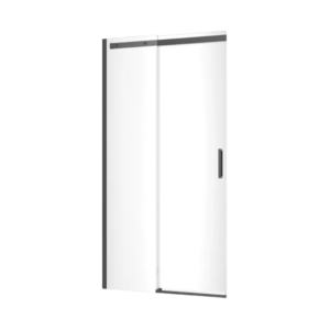 Rols drzwi wnękowe przesuwne 100×200 cm powłoka Clean Control, czarny mat