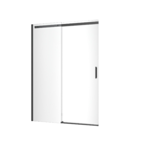 Rols drzwi wnękowe przesuwne 140×200 cm powłoka Clean Control, czarny mat
