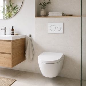 Tece Loop przycisk spłukujący do WC biały 9240926
