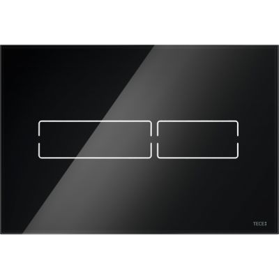 Tece Lux Mini przycisk spłukujący szkło czarne 9240961