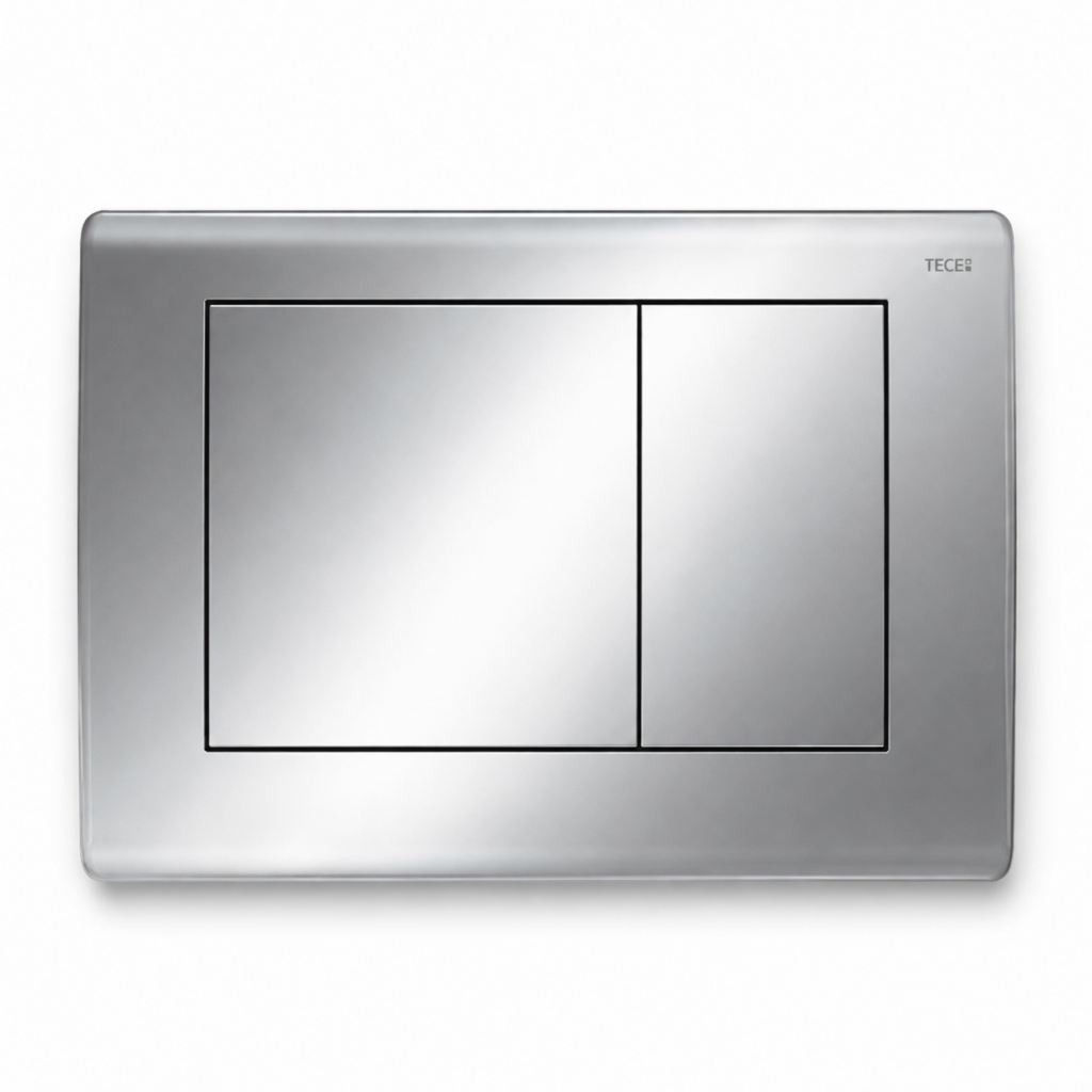 Tece Planus przycisk spłukujący do WC chrom błyszczący 9240321
