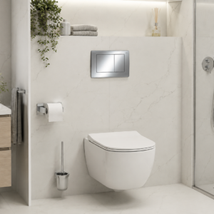 Tece Planus przycisk spłukujący do WC chrom błyszczący 9240321