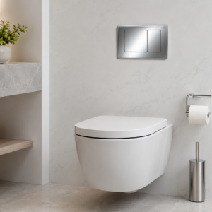 Tece Planus przycisk spłukujący do WC chrom błyszczący 9240321