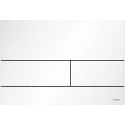 Tece Square II przycisk spłukujący do WC biały mat 9240834