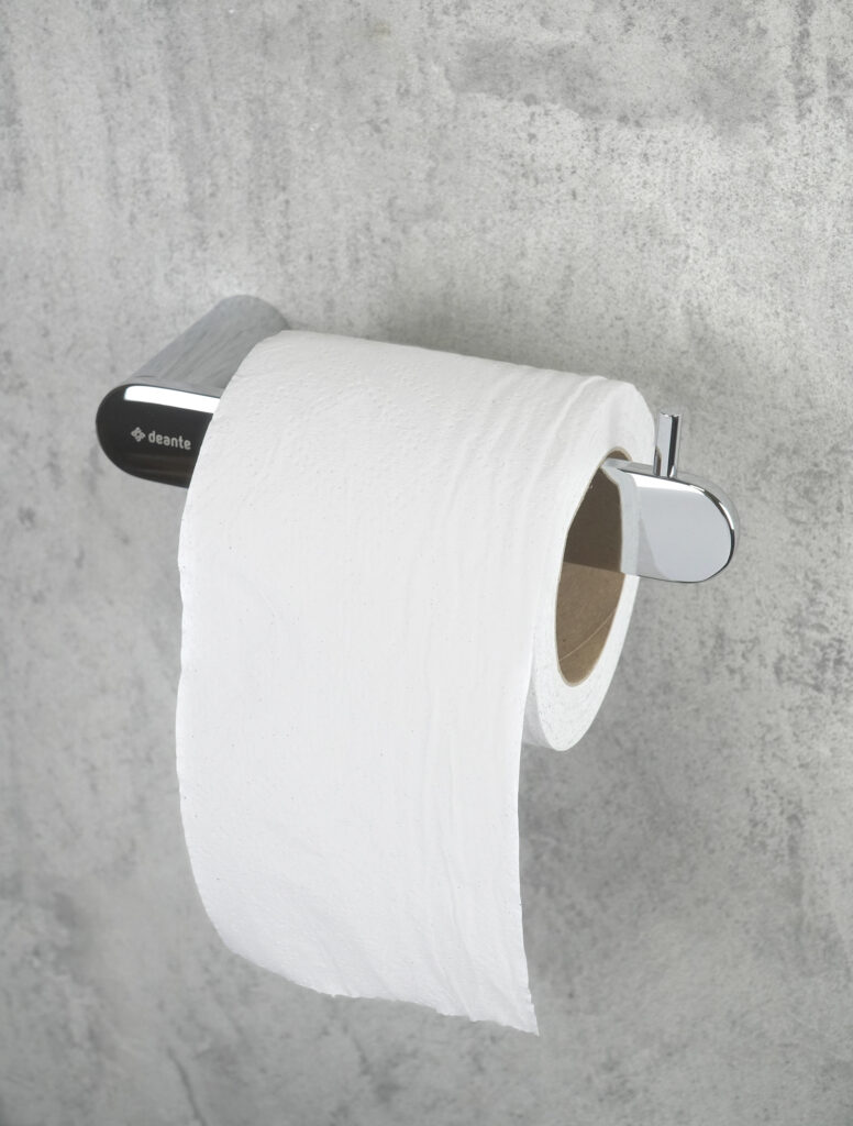 Uchwyt na papier toaletowy ścienny